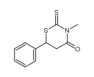 6-phenyl-3-methylpropiorhodanine Structure