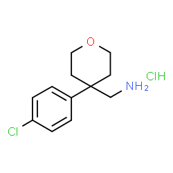 [4-(4-Chlorophenyl)oxan-4-yl]methanaminehydrochloride图片