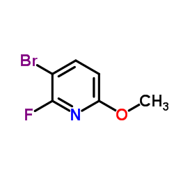 3-Bromo-2-fluoro-6-methoxypyridine Structure