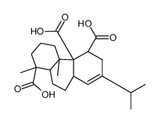 (4alpha,8alpha,12alpha,13R,14S)-16-isopropyl-17,19-dinoratis-15-ene-4,13,14-tricarboxylic acid结构式