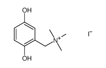 (2,5-dihydroxybenzyl)trimethylammonium iodide Structure