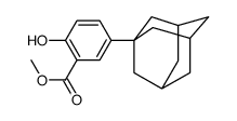 METHYL 3-ADAMANTAN-1-YL-6-HYDROXYBENZOATE结构式