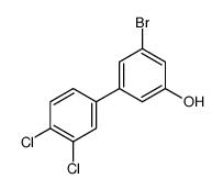 3-bromo-5-(3,4-dichlorophenyl)phenol结构式