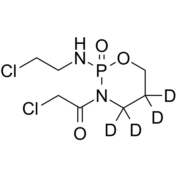 2’-Oxo Ifosfamide-d4结构式