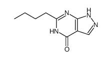 6-Butyl-1,5-dihydro-pyrazolo[3,4-d]pyrimidin-4-one Structure