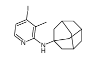 4-iodo-3-methyl-N-(tricyclo[3.3.1.13,7]dec-1-yl)pyridin-2-amine结构式