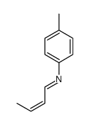 N-(4-methylphenyl)but-2-en-1-imine结构式