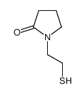 1-(2-Mercaptoethyl)pyrrolidin-2-one Structure