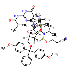 I-bu-rG Phosphoramidite Structure