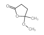 2(3H)-Furanone,dihydro-5-methoxy-5-methyl- Structure