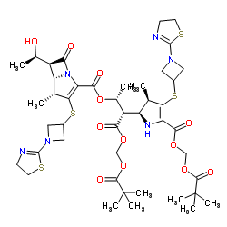 替比培南酯杂质 06结构式