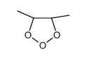 (4R,5S)-4,5-dimethyltrioxolane Structure