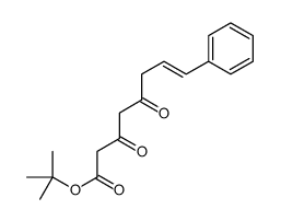 tert-butyl 3,5-dioxo-8-phenyloct-7-enoate Structure