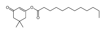 (5,5-dimethyl-3-oxocyclohexen-1-yl) dodecanoate Structure