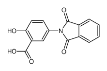 5-(1,3-Dioxo-1,3-dihydro-2H-isoindol-2-yl)-2-hydroxybenzoic acid Structure