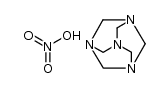 hexamethylenetetramine, dinitrate Structure