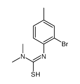 3-(2-bromo-4-methylphenyl)-1,1-dimethylthiourea Structure