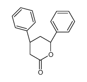 (4S,6S)-4,6-diphenyloxan-2-one Structure