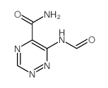 6-formamido-1,2,4-triazine-5-carboxamide结构式