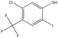 5-Chloro-2-iodo-4-trifluoromethyl-phenol结构式