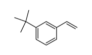 3-tert-butyl-styrene Structure