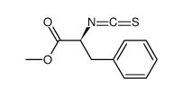 methyl l-2-isothiocyanato-3-phenylpropionate Structure