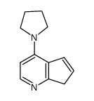 4-(pyrrolidin-1-yl)-7H-cyclopenta[b]pyridine Structure