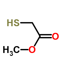 Methyl thioglycolate Structure