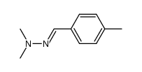 p-tolualdehyde dimethylhydrazone结构式