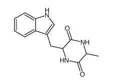 3-(1H-Indol-3-ylmethyl)-6-methyl-2,5-piperazinedione picture