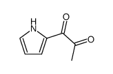 1,2-Propanedione, 1-(1H-pyrrol-2-yl)- (9CI) structure