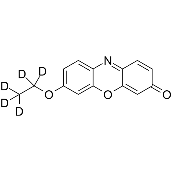 7-Ethoxyresorufin-d5 Structure