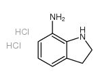 INDOLIN-7-AMINE DIHYDROCHLORIDE结构式