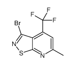 3-bromo-6-methyl-4-(trifluoromethyl)isothiazolo[5,4-b]pyridine(SALTDATA: FREE) picture