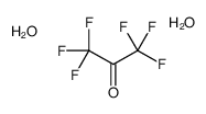 2-Propanone,1,1,1,3,3,3-hexafluoro-,dihydrate (8CI,9CI) Structure