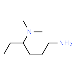 1,4-Hexanediamine,N4,N4-dimethyl-(9CI)结构式