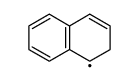 1,2-dihydronaphthalene radical Structure