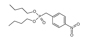 (4-nitro-benzyl)-phosphonic acid dibutyl ester结构式