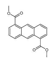 dimethyl anthracene-1,5-dicarboxylate结构式