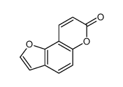 furo[2,3-f]chromen-7-one Structure