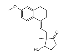 3-METHOXY-8,14-SECO-1,3,5(10),9(11)-ESTRATETRAEN-14-ONE-17-HYDROXY结构式