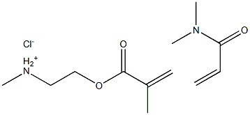 Polyacrylamide, kationisch mit Kationenstrke >15 Structure