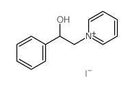 1-phenyl-2-pyridin-1-yl-ethanol结构式