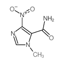 3-methyl-5-nitro-imidazole-4-carboxamide结构式