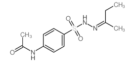 Benzenesulfonic acid, 4-(acetylamino)-,2-(1-methylpropylidene)hydrazide picture