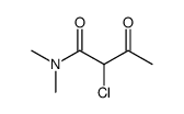 2-chloro-N,N-dimethyl-3-oxobutyramide Structure