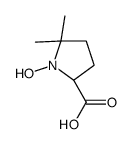 Proline, 1-hydroxy-5,5-dimethyl- (9CI) Structure