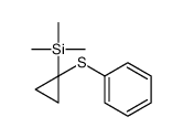 1-(TRIMETHYLSILYL)CYCLOPROPYL PHENYL SULFIDE结构式