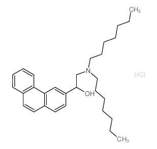 2-(diheptylamino)-1-phenanthren-3-yl-ethanol Structure