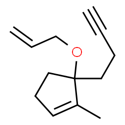 Cyclopentene, 5-(3-butynyl)-1-methyl-5-(2-propenyloxy)- (9CI) picture